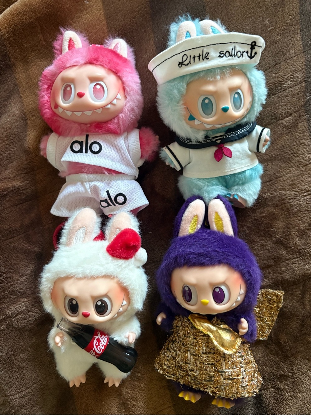 popmart Labubu set of 4
